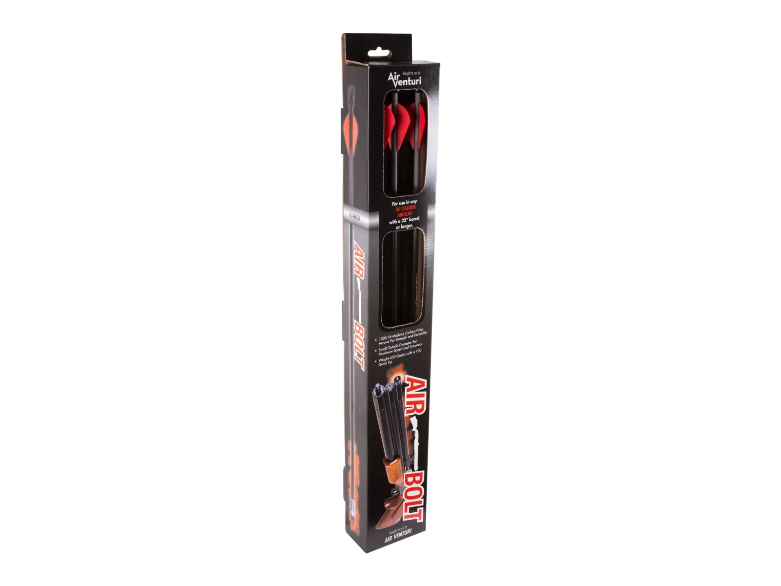 Air Venturi Air Bolt .50 Cal (6 Pack): Arrow Ammunition for Big-Bore PCPs - Image 5